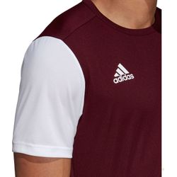 Voorvertoning: Adidas Estro 19 Shirt Korte Mouw Kinderen - Bordeaux / Wit