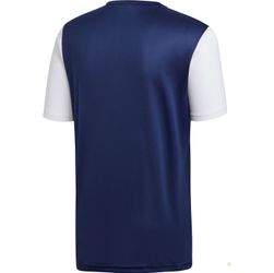 Voorvertoning: Adidas Estro 19 Shirt Korte Mouw Heren - Marine / Wit
