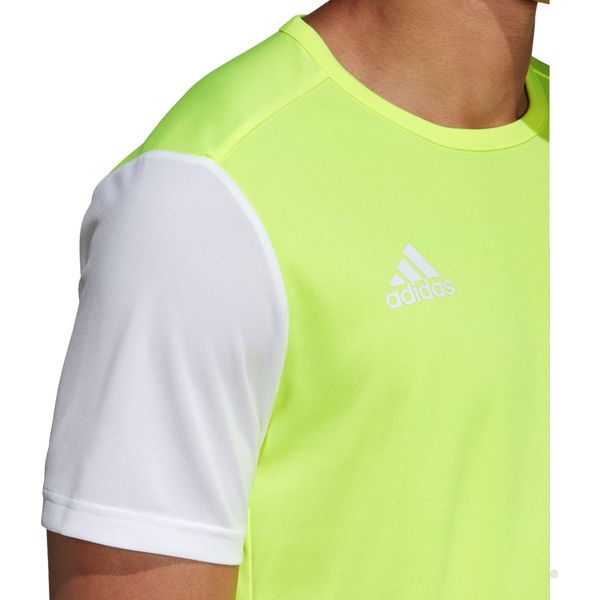 Adidas Estro 19 Shirt Korte Mouw Heren - Solar Yellow