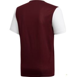 Voorvertoning: Adidas Estro 19 Shirt Korte Mouw Heren - Bordeaux / Wit