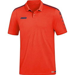 Jako Striker 2.0 Polo Heren - Flame / Navy