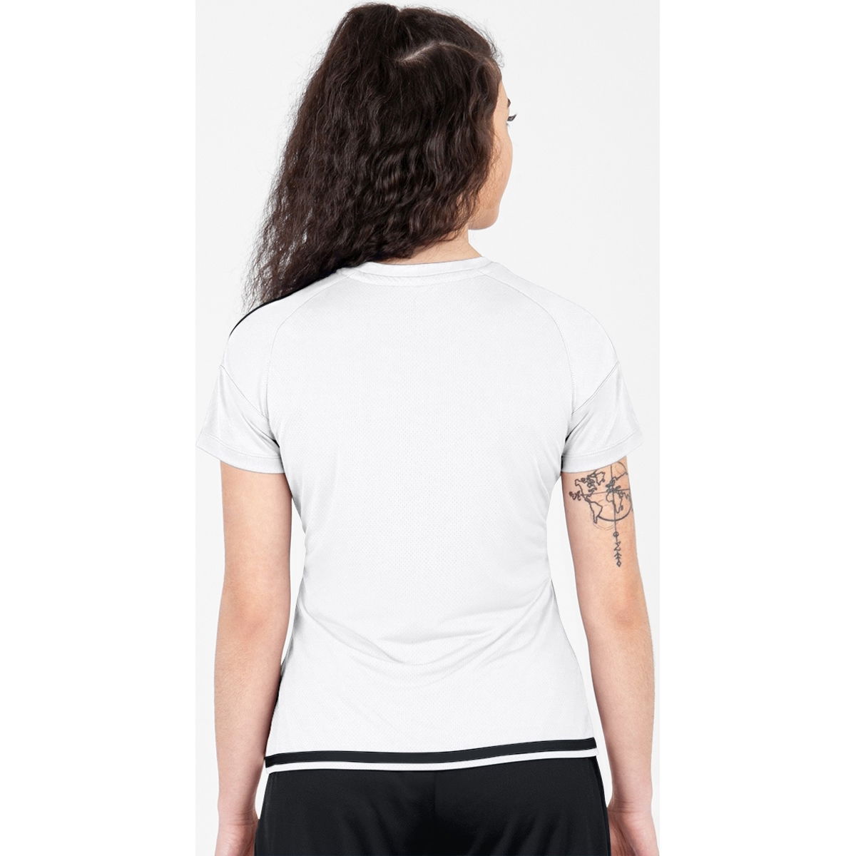 Zwart shirt korte online mouw dames