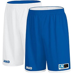 Jako Change 2.0 Short Réversible Enfants - Royal / Blanc
