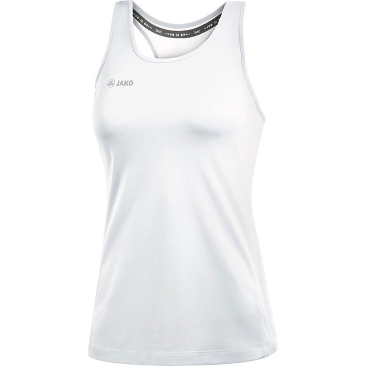 Jako Run 2.0 Tanktop voor Dames Wit Teamswear