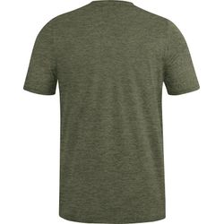 Présentation: Jako Premium Basics T-Shirt Hommes - Kaki Mélange