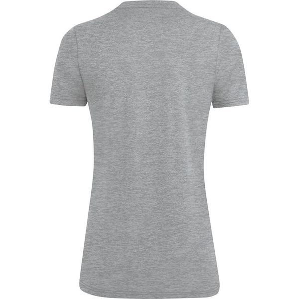 Jako Premium Basics T-Shirt Dames - Grijs Gemeleerd