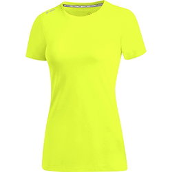 Jako Run 2.0 T-Shirt Femmes - Jaune Fluo