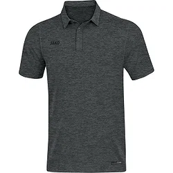 Jako Premium Basics Polo Femmes - Anthracite Mélange
