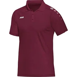 Jako Classico Polo Heren - Bordeaux