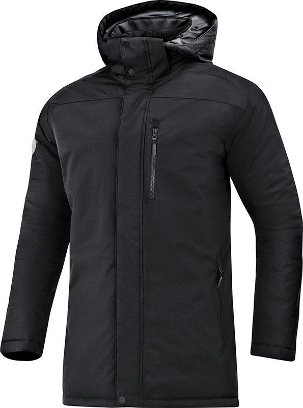 Jako Parka Hiver pour Hommes Noir Teamswear