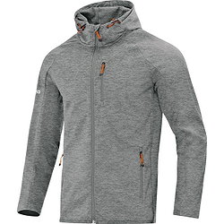 Jako Light Veste Softshell Hommes - Gris Mélange