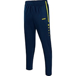 Jako Active Trainingsbroek Kinderen - Marine / Fluogeel