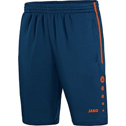 Jako Active Trainingsshort Heren - Navy / Flame