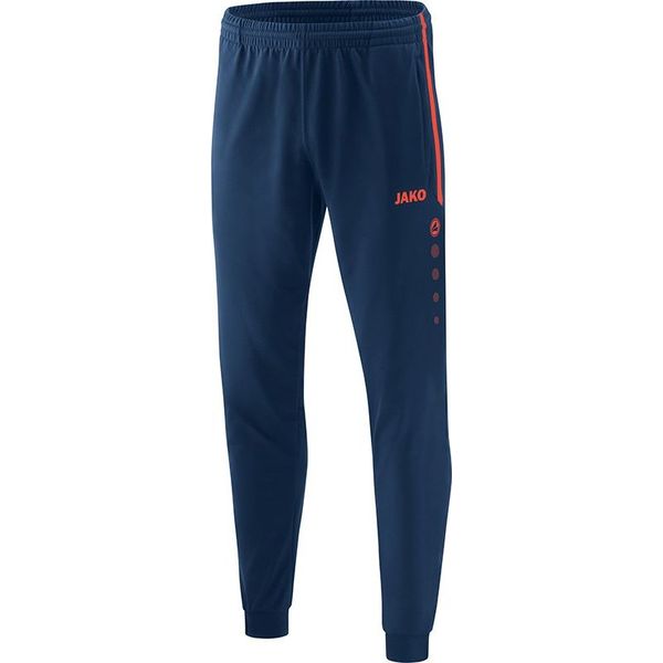 Jako Competition 2.0 Polyesterbroek Kinderen - Navy / Flame