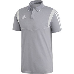 Adidas Tiro 19 Polo Hommes - Gris / Blanc