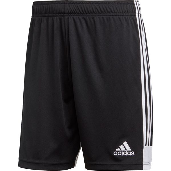 Versterken Ass Centimeter Adidas Tastigo 19 Short voor Heren | Zwart - Wit | Teamswear