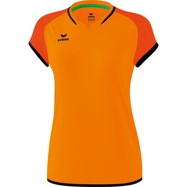 Erima Zenari 3.0 Maillot De Volleyball Femmes - Orange / Mandarine / Noir