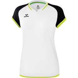 Erima Zenari 3.0 Maillot De Volleyball Femmes - Blanc / Noir / Lime Pop