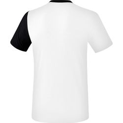 Voorvertoning: Erima 5-C T-Shirt Kinderen - Wit / Zwart / Donkergrijs