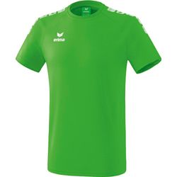 Voorvertoning: Erima Essential 5-C T-Shirt Kinderen - Green / Wit