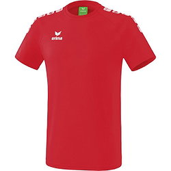 Erima Essential 5-C T-Shirt Herren - Rot / Weiß