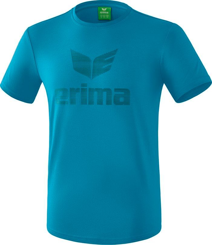 Erima Essential T Shirt pour Hommes Oriental Blue Colonial