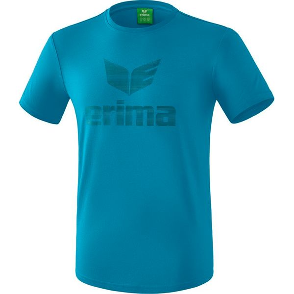 Erima Essential T-Shirt Heren - Oriental Blue / Colonial Blue
