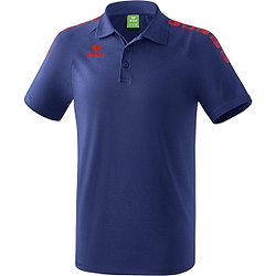 Erima Essential 5-C Polo Kinder - New Navy / Rot