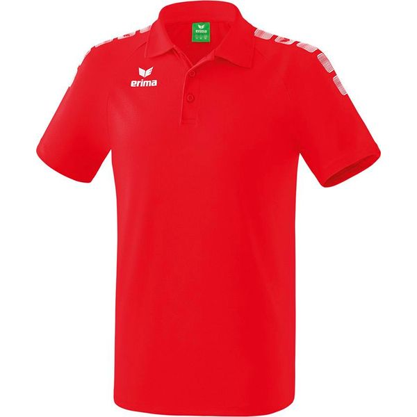 Erima Essential 5-C Polo Heren - Rood / Wit