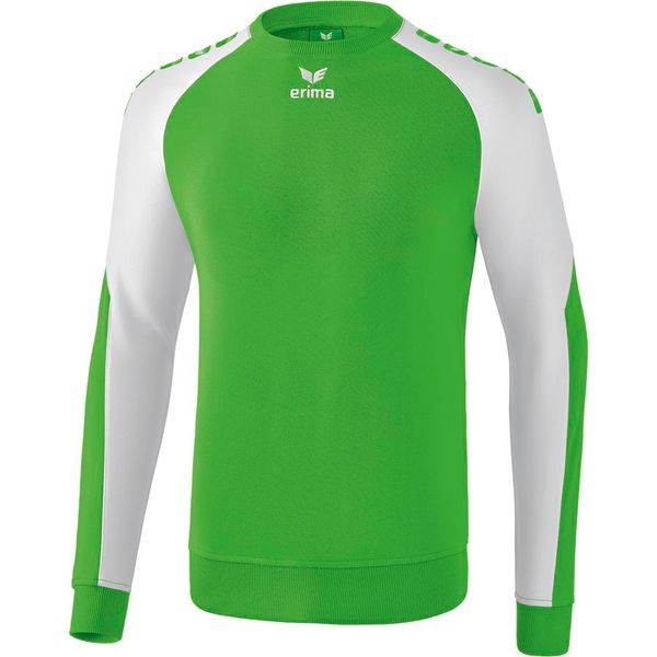 Erima Essential 5-C Sweatshirt Kinderen - Green / Wit