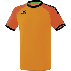 Erima Zenari 3.0 Shirt Korte Mouw Kinderen - Oranje / Mandarine / Zwart