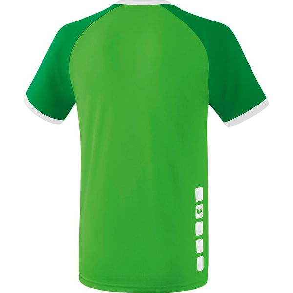 Erima Zenari 3.0 Shirt Korte Mouw Heren - Green / Smaragd / Wit