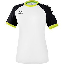 Erima Zenari 3.0 Maillot Manches Courtes Femmes - Blanc / Noir / Lime Pop