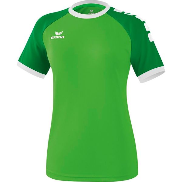 Erima Zenari 3.0 Shirt Korte Mouw Dames - Green / Smaragd / Wit