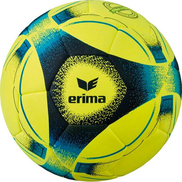 aardbeving Aannemelijk Refrein Erima Hybrid Indoor (5) Voetbal | Geel - Blauw - Zwart | Teamswear