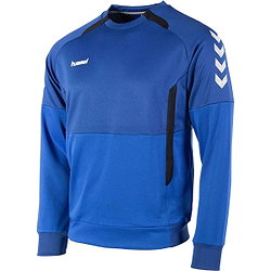 Hummel Authentic Top Round Neck Hommes - Royal / Noir