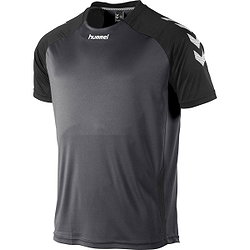 Hummel Aarhus Maillot Manches Courtes Enfants - Noir / Anthracite