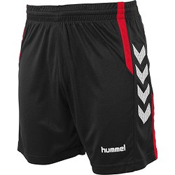 Hummel Aarhus Shorts Herren - Schwarz / Rot