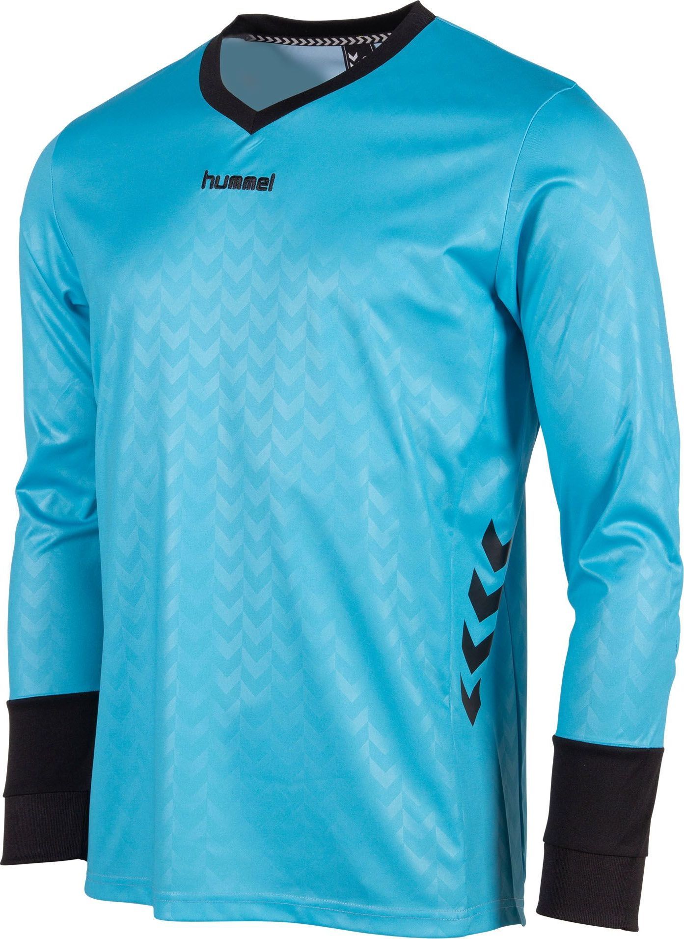 bonen Kust Ongeautoriseerd Hummel Hannover Keepershirt Lange Mouw voor Kinderen | Aqua Blue - Zwart |  Teamswear
