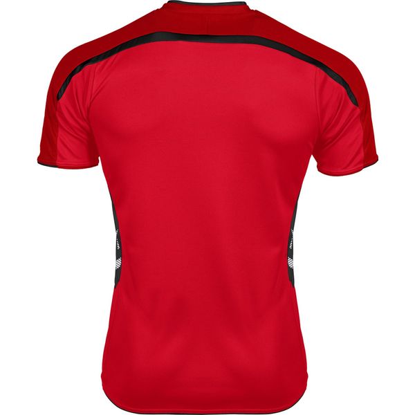 Hummel Preston Shirt Korte Mouw Kinderen - Rood / Zwart
