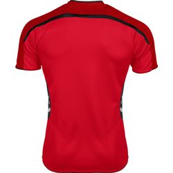 Voorvertoning: Hummel Preston Shirt Korte Mouw Kinderen - Rood / Zwart