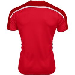 Voorvertoning: Hummel Preston Shirt Korte Mouw Kinderen - Rood / Wit