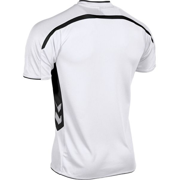 Hummel Preston Shirt Korte Mouw Kinderen - Wit / Zwart