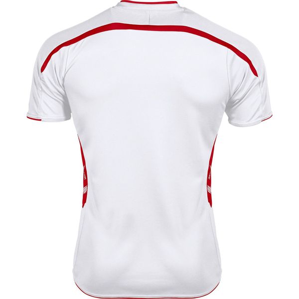 Hummel Preston Shirt Korte Mouw Kinderen - Wit / Rood