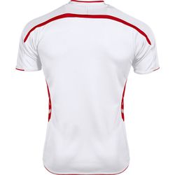 Voorvertoning: Hummel Preston Shirt Korte Mouw Kinderen - Wit / Rood