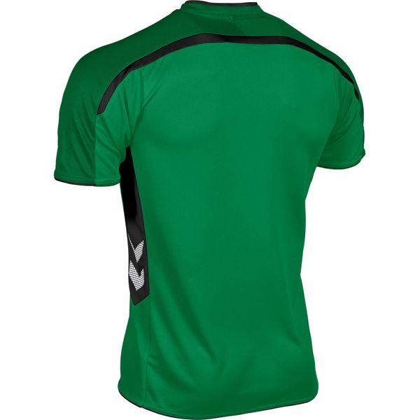 Hummel Preston Shirt Korte Mouw Kinderen - Groen / Zwart