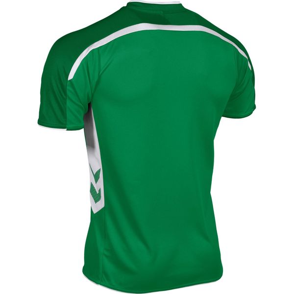 Hummel Preston Shirt Korte Mouw Kinderen - Groen / Wit