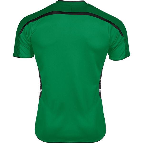 Hummel Preston Shirt Korte Mouw Heren - Groen / Zwart