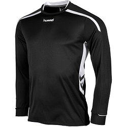 Hummel Preston Maillot À Manches Longues Enfants - Noir / Blanc
