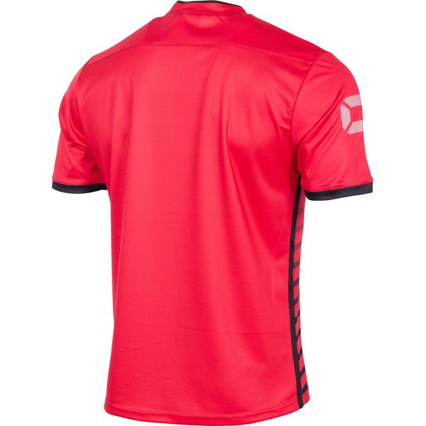 Stanno Fusion Shirt Korte Mouw Kinderen - Rood / Zwart